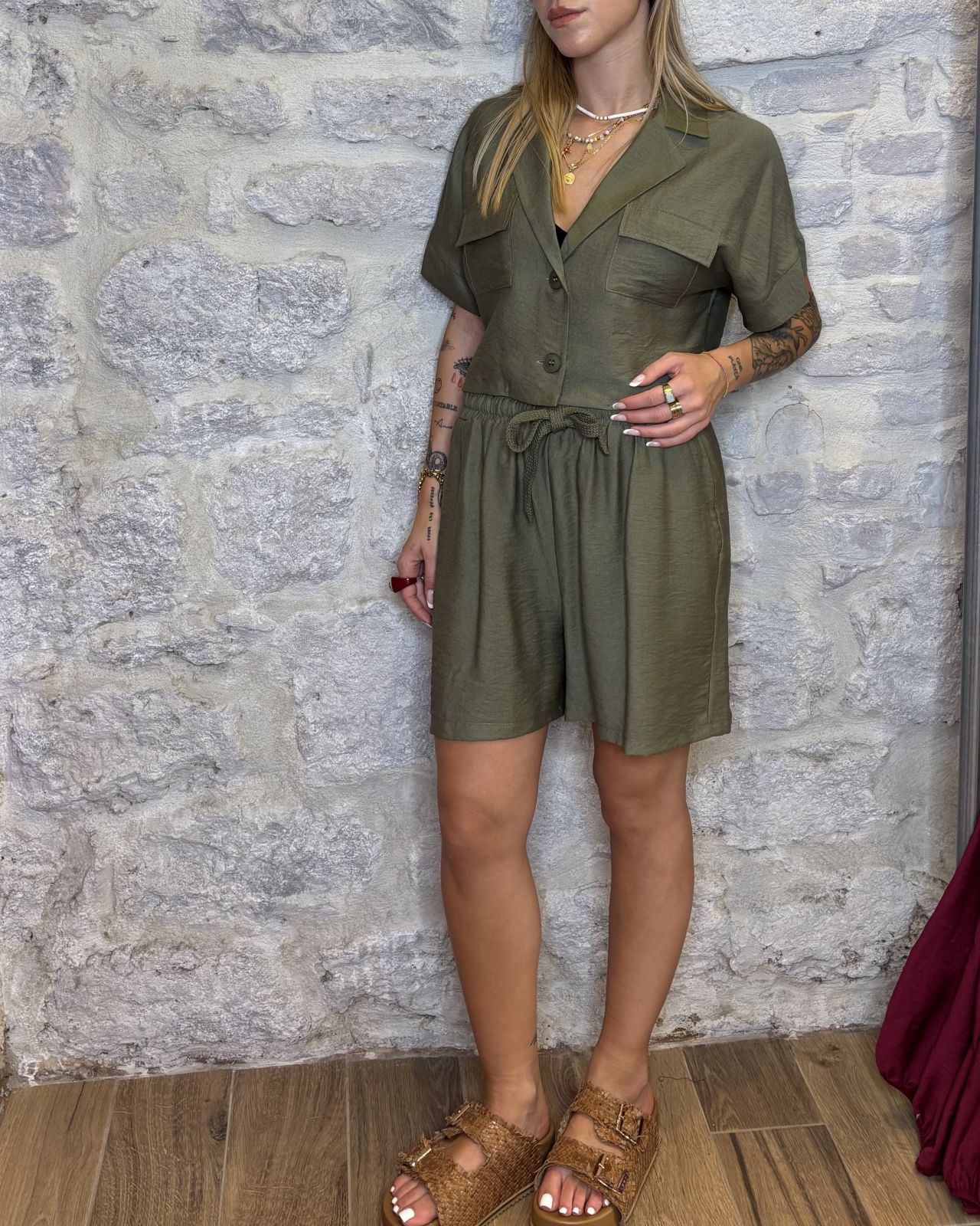 SUSY MIX coordinato safari verde Image