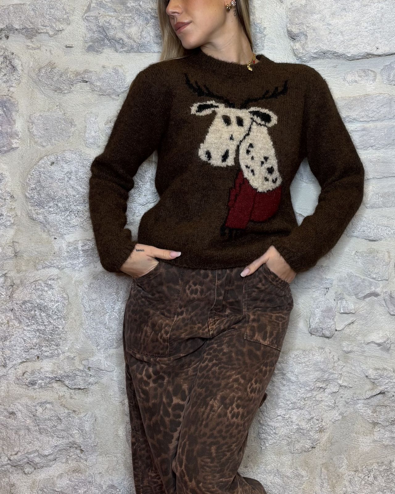 SUSY MIX maglia alce moro Image