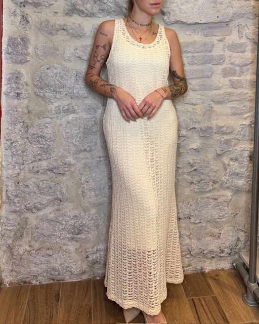 SUSY MIX abito lungo in crochet Image