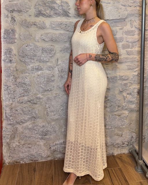 SUSY MIX abito lungo in crochet Image