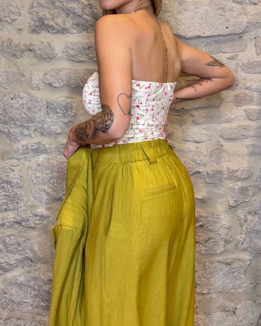 SUSY MIX fascia con coppa imbottita fiori Image