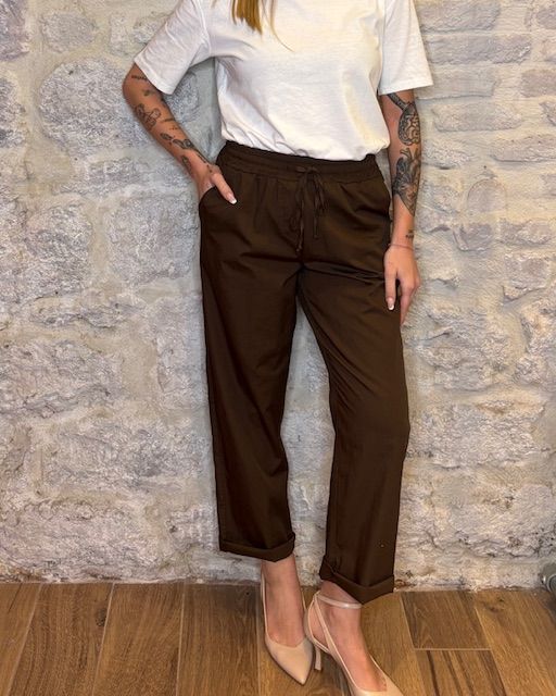 HAVE ONE pantalone tela paracadute moro Image