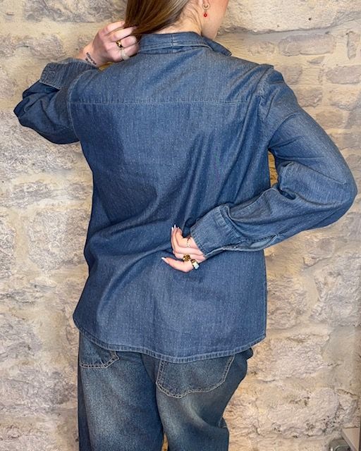 SUSY MIX Camicia chambry con fiocco  Image