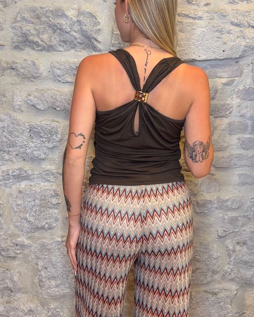 SUSY MIX top gioiello schiena moro Image