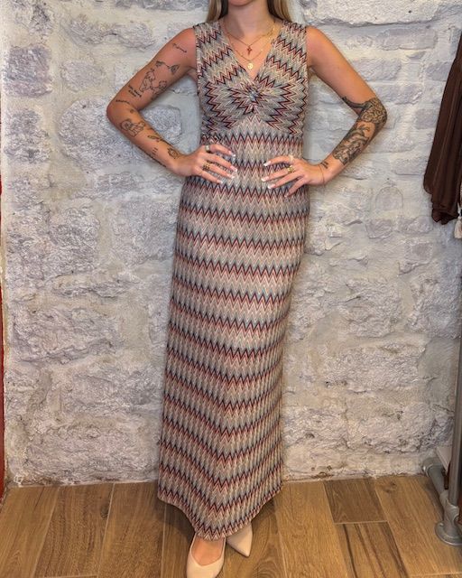 SUSY MIX abito lungo stampa Missoni Image