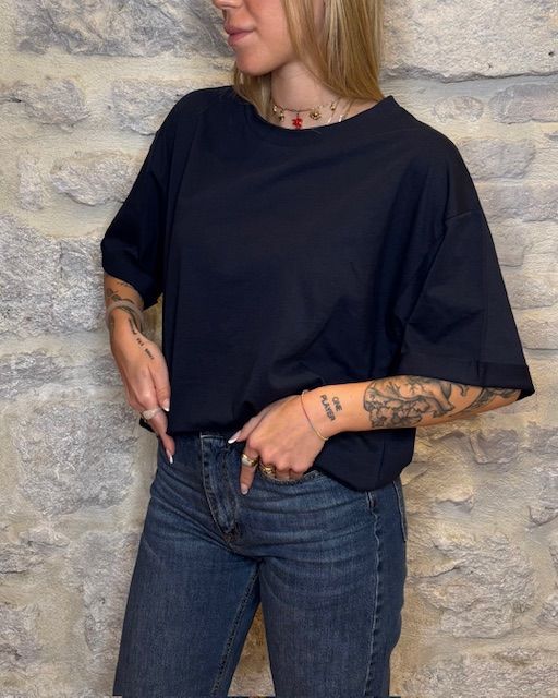 SUSY MIX T-shirt over blu Image