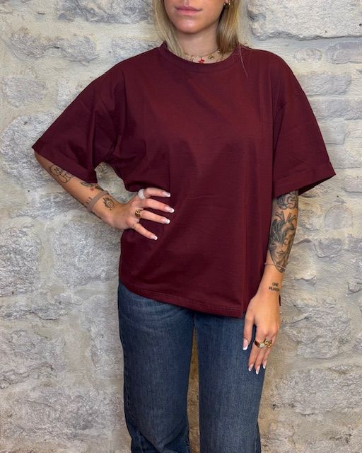 SUSY MIX T-shirt over rosso india Image