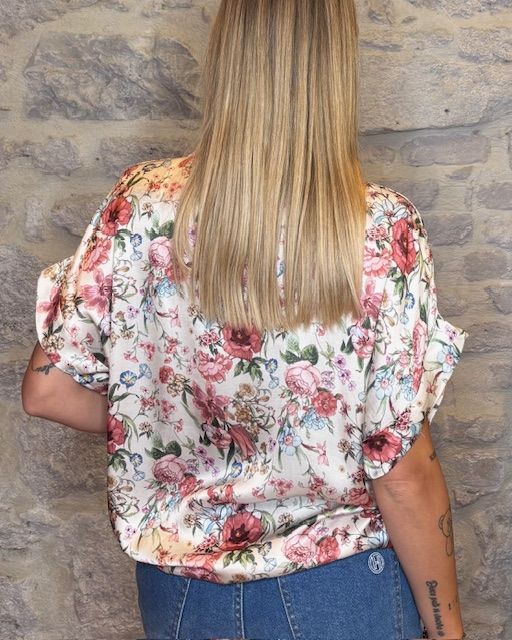 SUSY MIX Camicia viscosa stampa floreale  Image